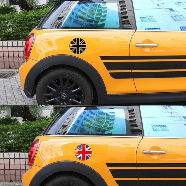 Gas Fuel Tank Cap Vinyl Cover Sticker Decals For Mini Cooper