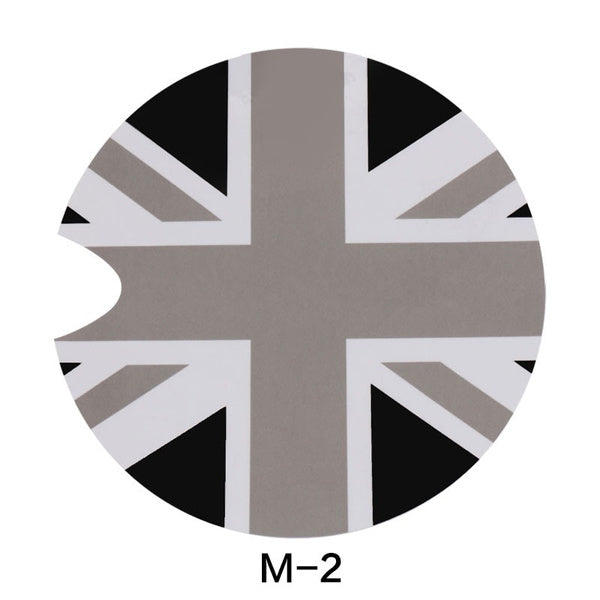 Gas Fuel Tank Cap Vinyl Cover Sticker Decals For Mini Cooper