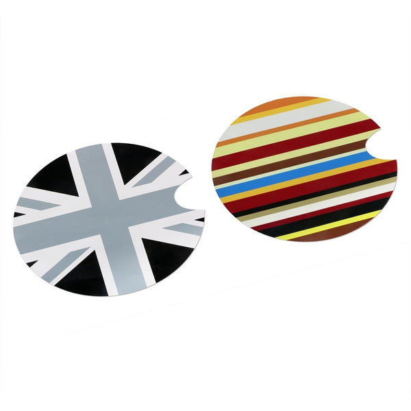 Gas Fuel Tank Cap Vinyl Cover Sticker Decals For Mini Cooper