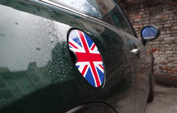 Gas Fuel Tank Cap Vinyl Cover Sticker Decals For Mini Cooper