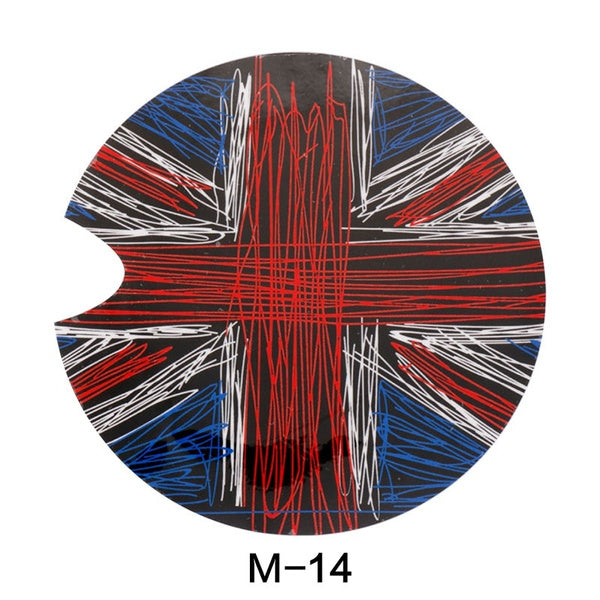 Gas Fuel Tank Cap Vinyl Cover Sticker Decals For Mini Cooper