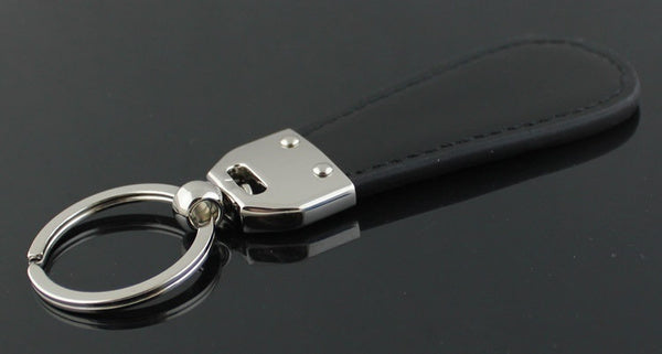 Leather Car Logo Keychain for MINI COOPER