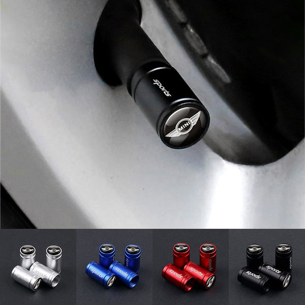 4pcs New Metal Wheel Tire Valve Caps For Mini Cooper Countryman