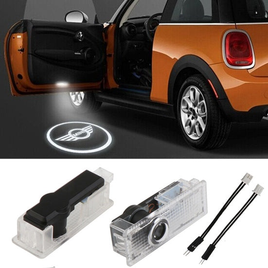 LED Car Door Welcome Light Laser For Mini Cooper