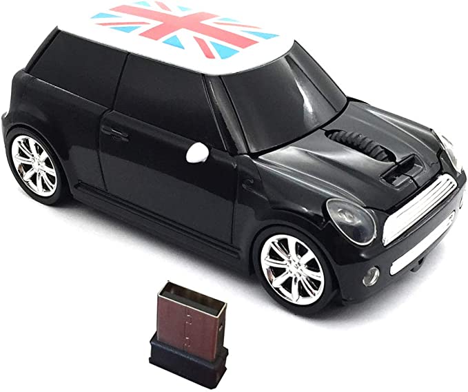 Mini Cooper Shaped Wireless Mouse